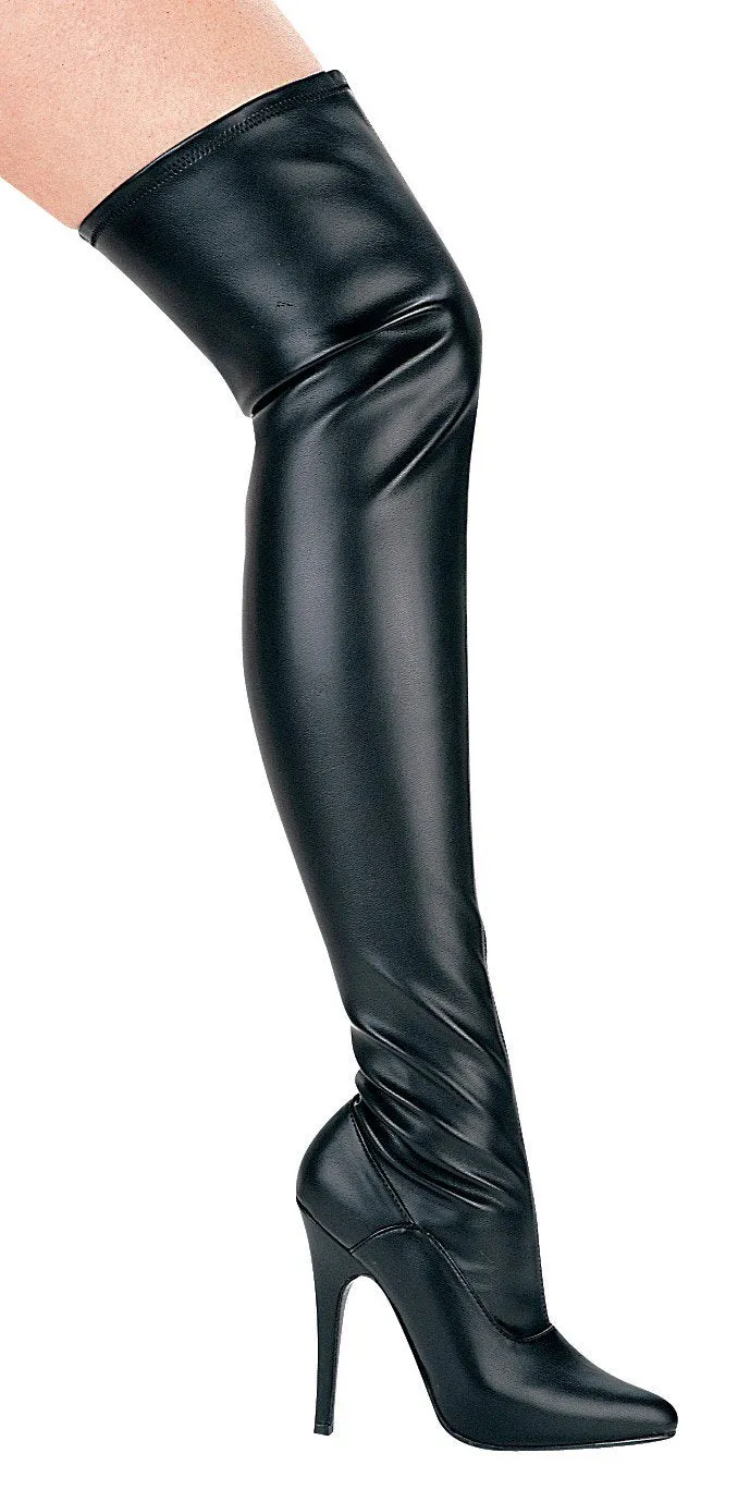 5" Thigh High Stretch Boot (ES511-Ally)