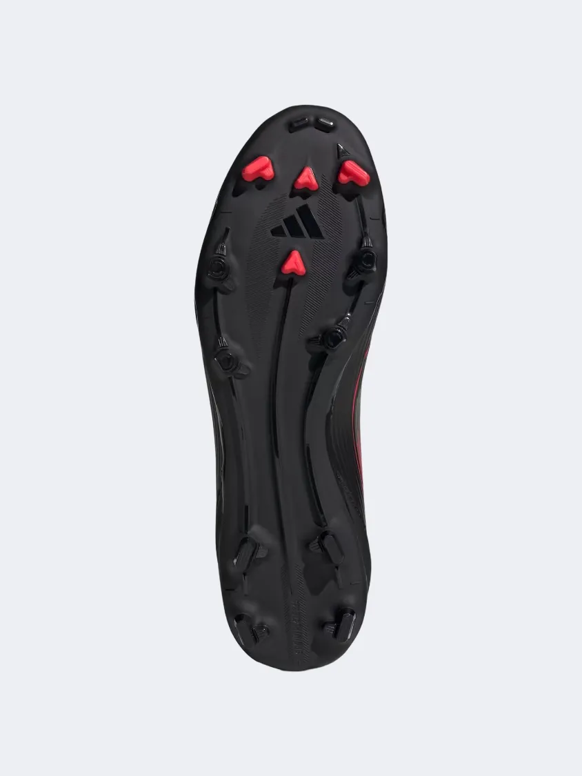 Adidas F50 League Fg MG Men Football Shoes Black/Metallic/Red
