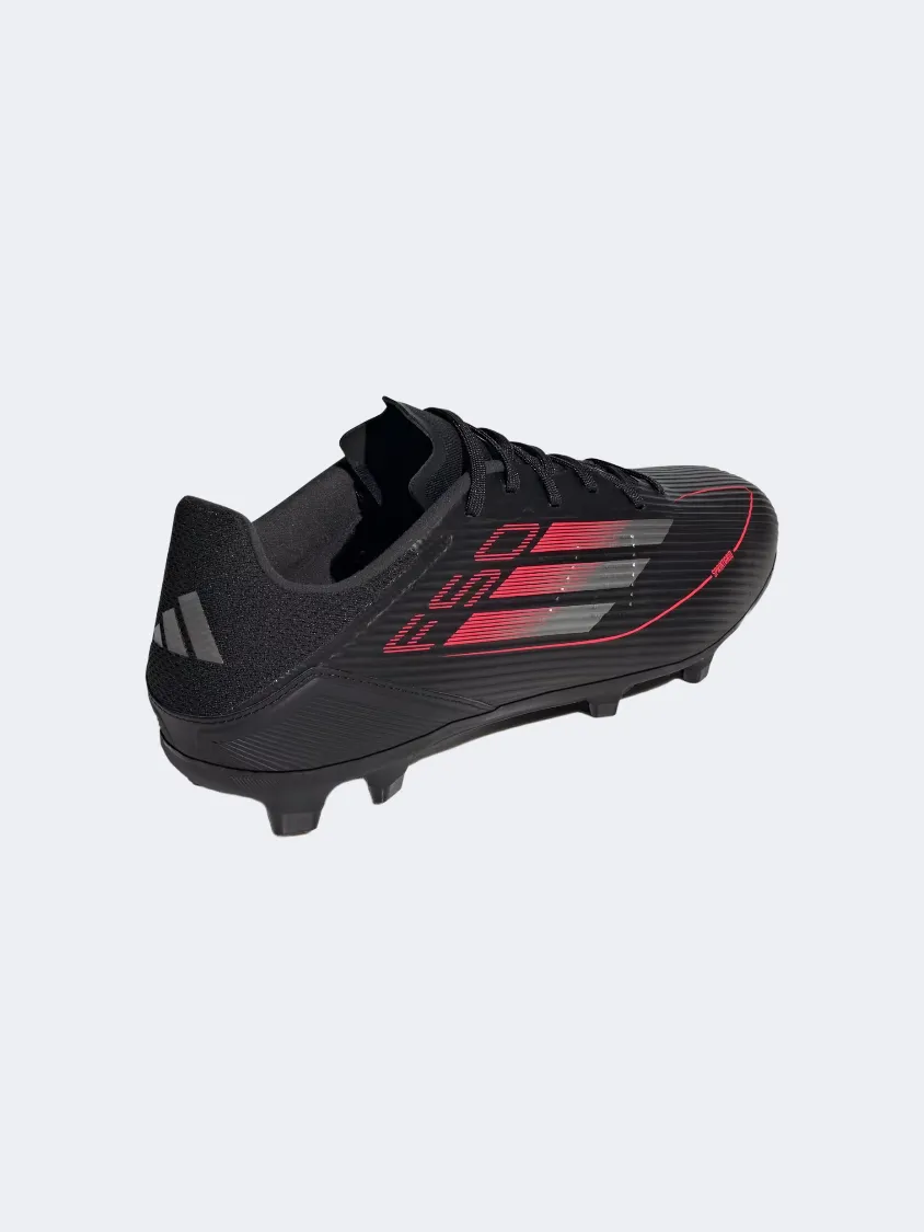 Adidas F50 League Fg MG Men Football Shoes Black/Metallic/Red