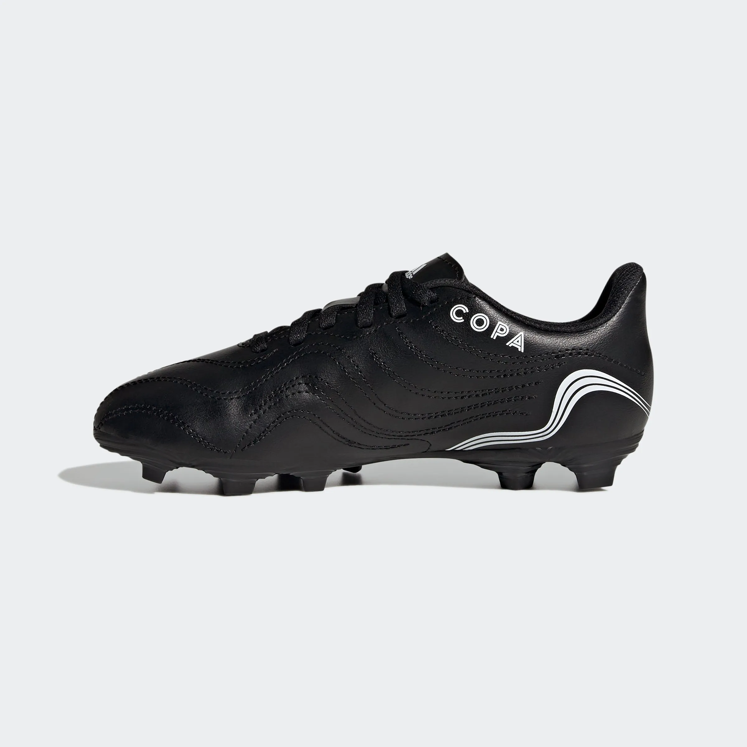adidas Jr. COPA SENSE.4 Flexible Ground Soccer Cleats | Black