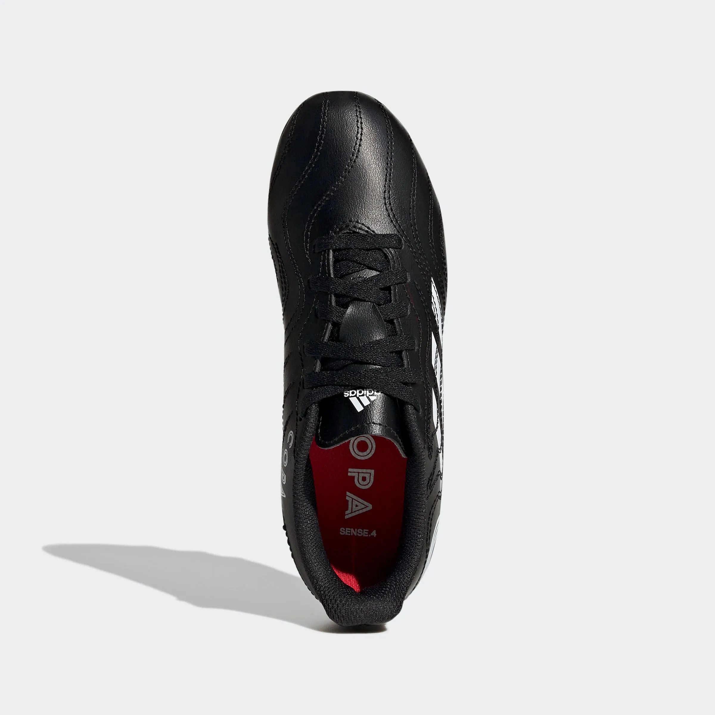 adidas Jr. COPA SENSE.4 Flexible Ground Soccer Cleats | Black