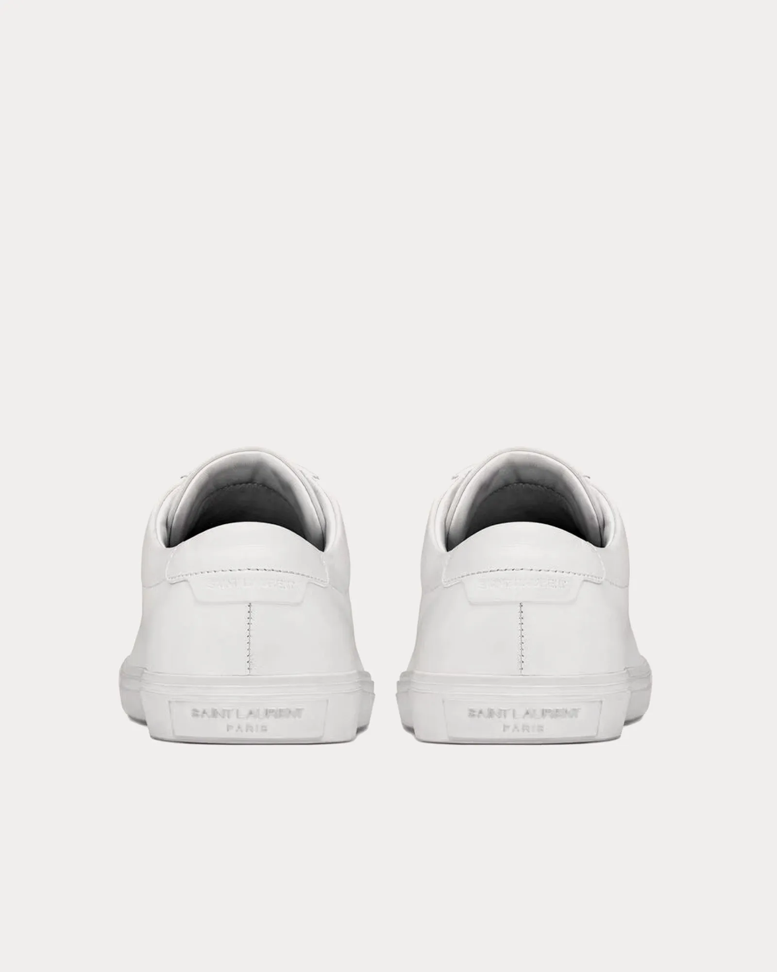 Andy Leather Optic White Low Top Sneakers