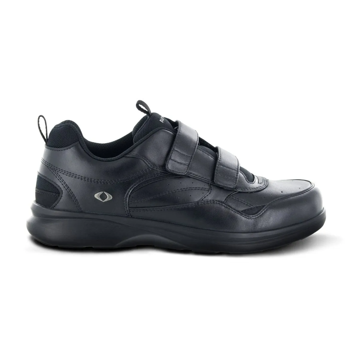 Apex G8010m Ambulator Athletic Double Strap Men's Active Shoe In Black