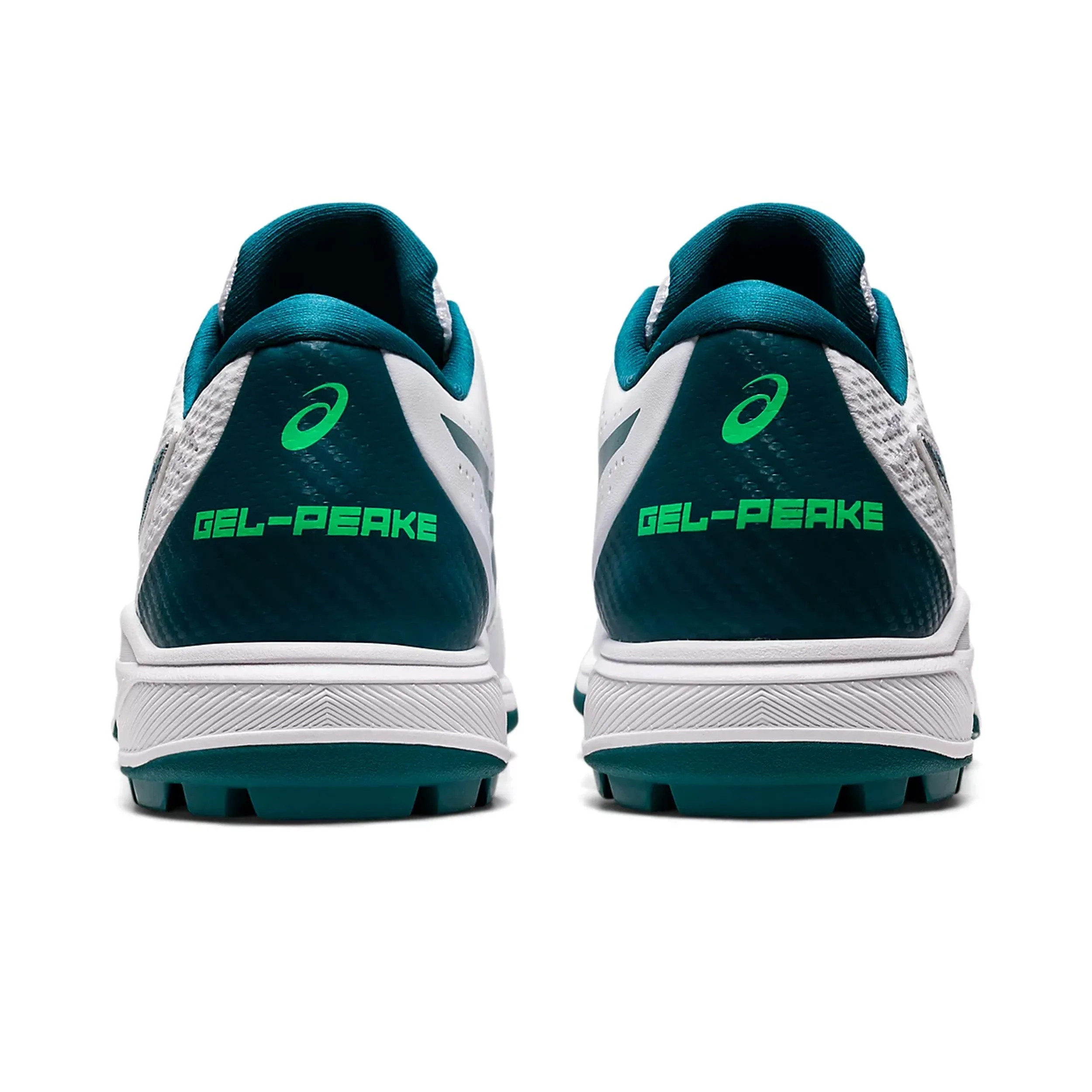 Asics Gel Peake 2 Men's Cricket Shoes (White/Velvet Pine)