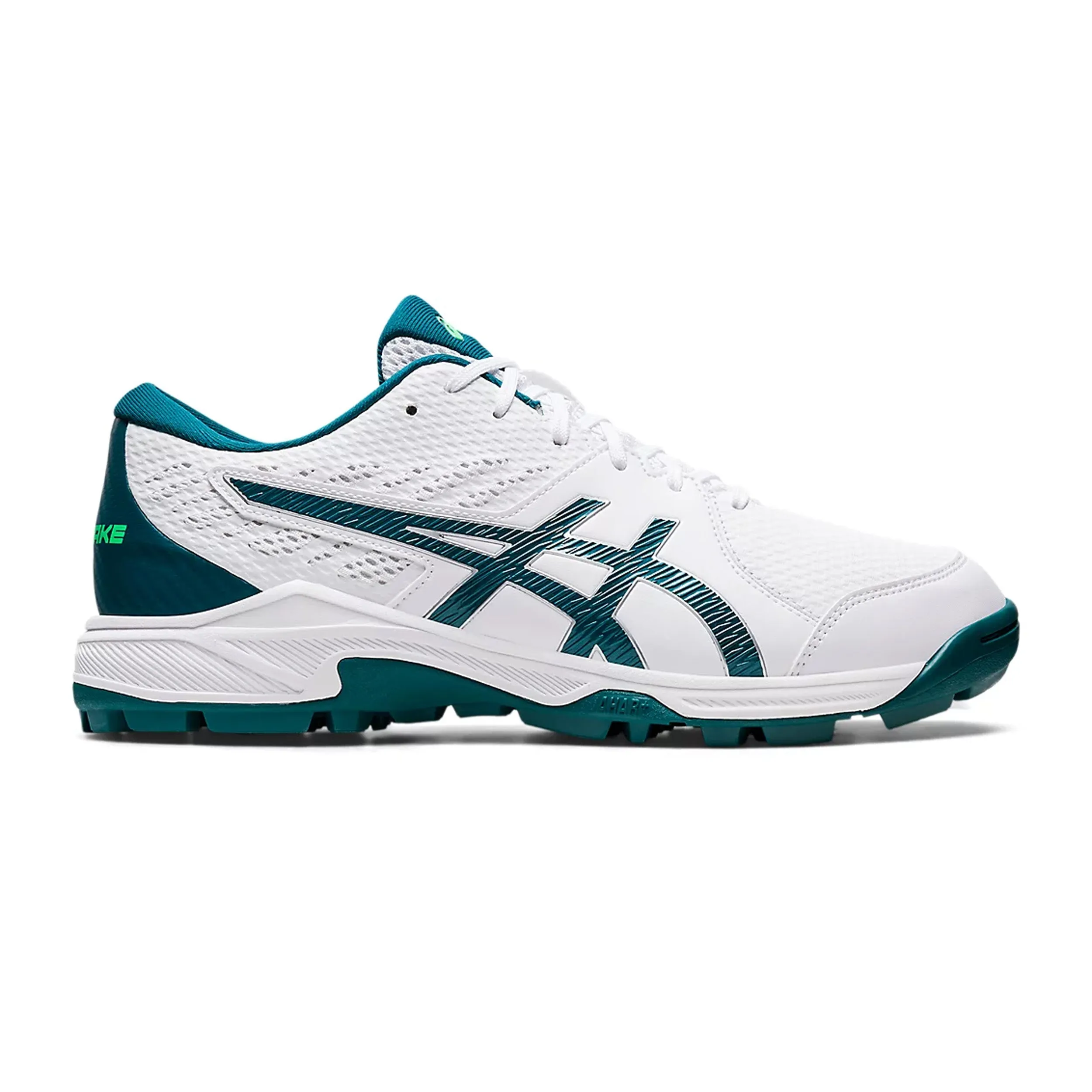 Asics Gel Peake 2 Men's Cricket Shoes (White/Velvet Pine)