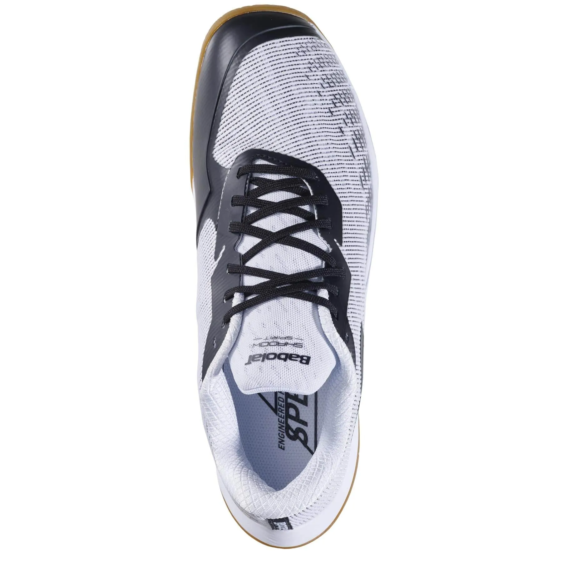 Babolat Shadow Spirit 2 Mens Badminton Shoes - White / Black