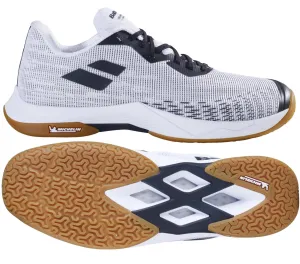 Babolat Shadow Spirit 2 Mens Badminton Shoes - White / Black