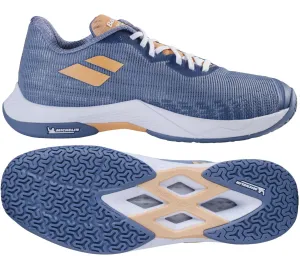 Babolat Shadow Spirit 2 Womens Badminton Shoes - Grey / Coral