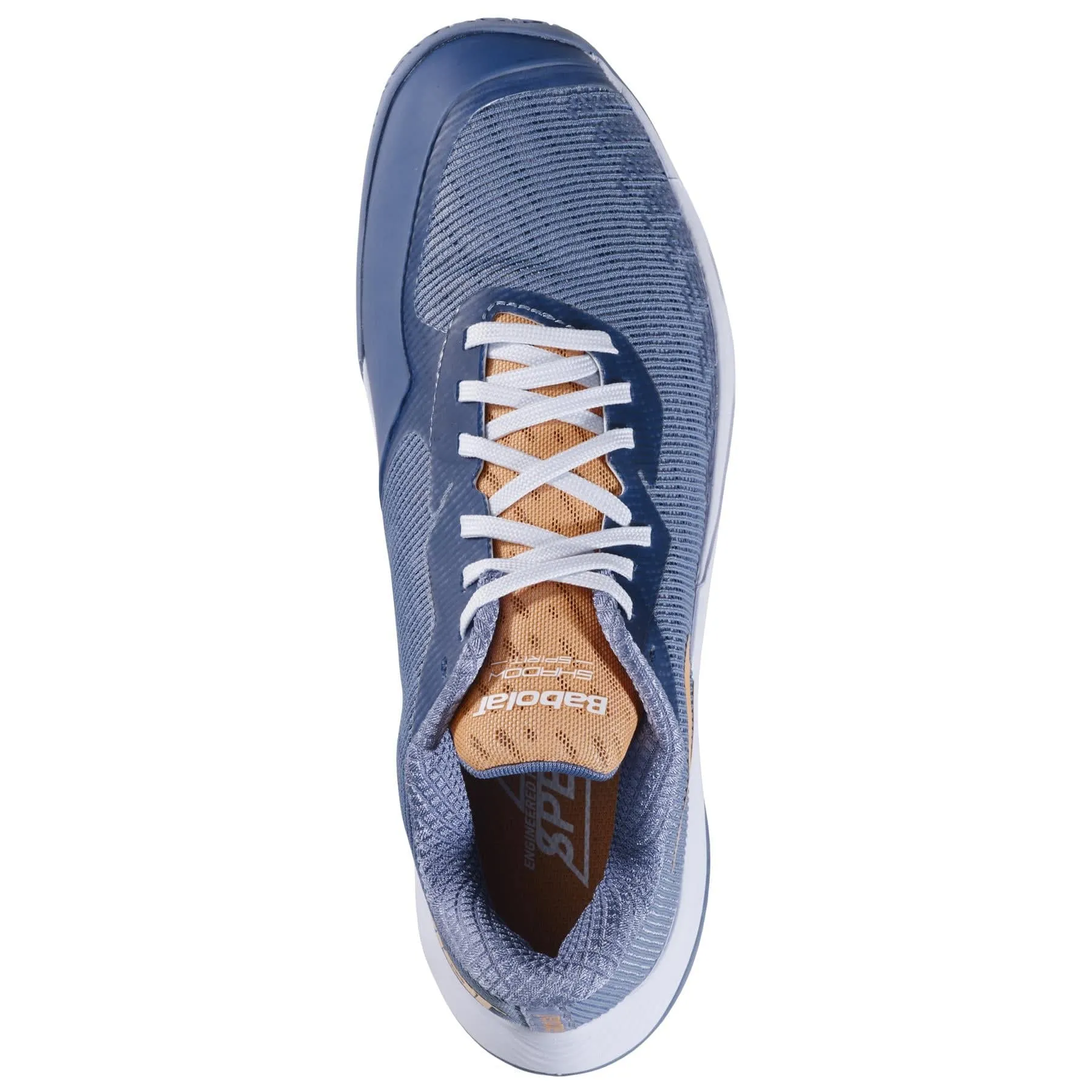 Babolat Shadow Spirit 2 Womens Badminton Shoes - Grey / Coral