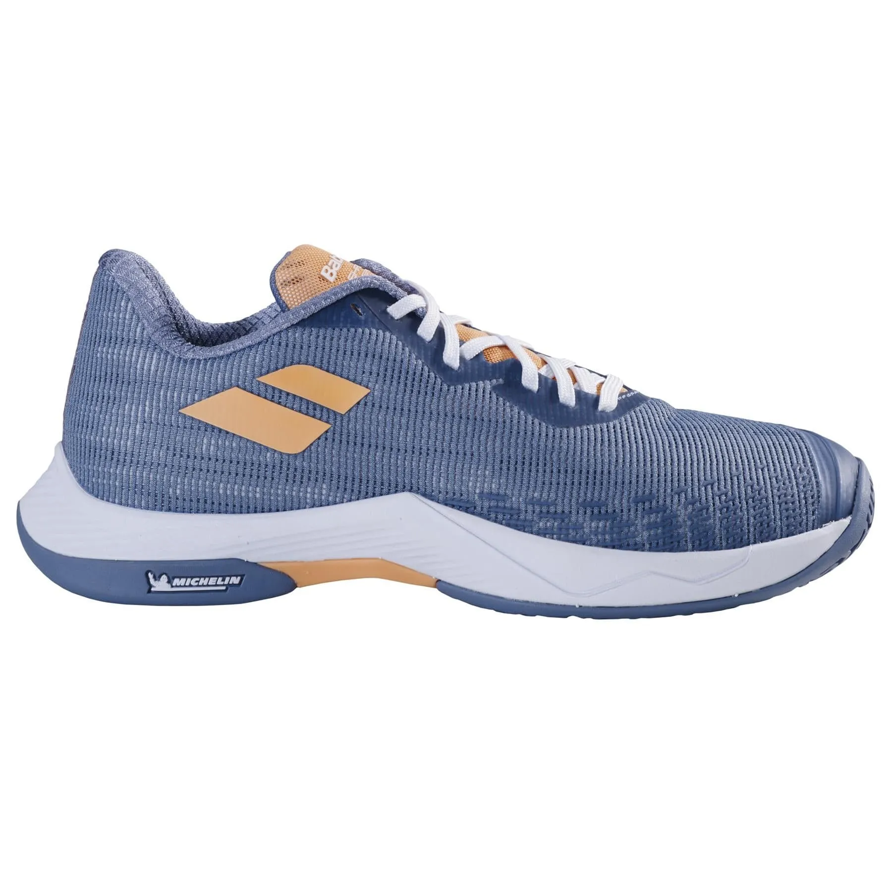 Babolat Shadow Spirit 2 Womens Badminton Shoes - Grey / Coral