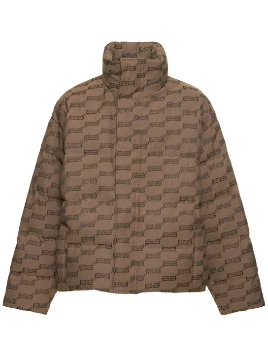 Balenciaga   Printed tech puffer jacket 