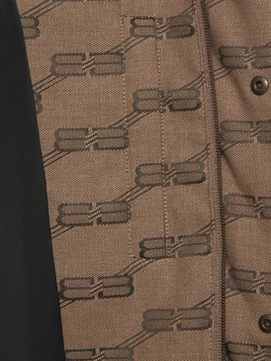Balenciaga   Printed tech puffer jacket 
