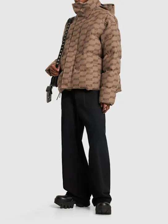 Balenciaga   Printed tech puffer jacket 