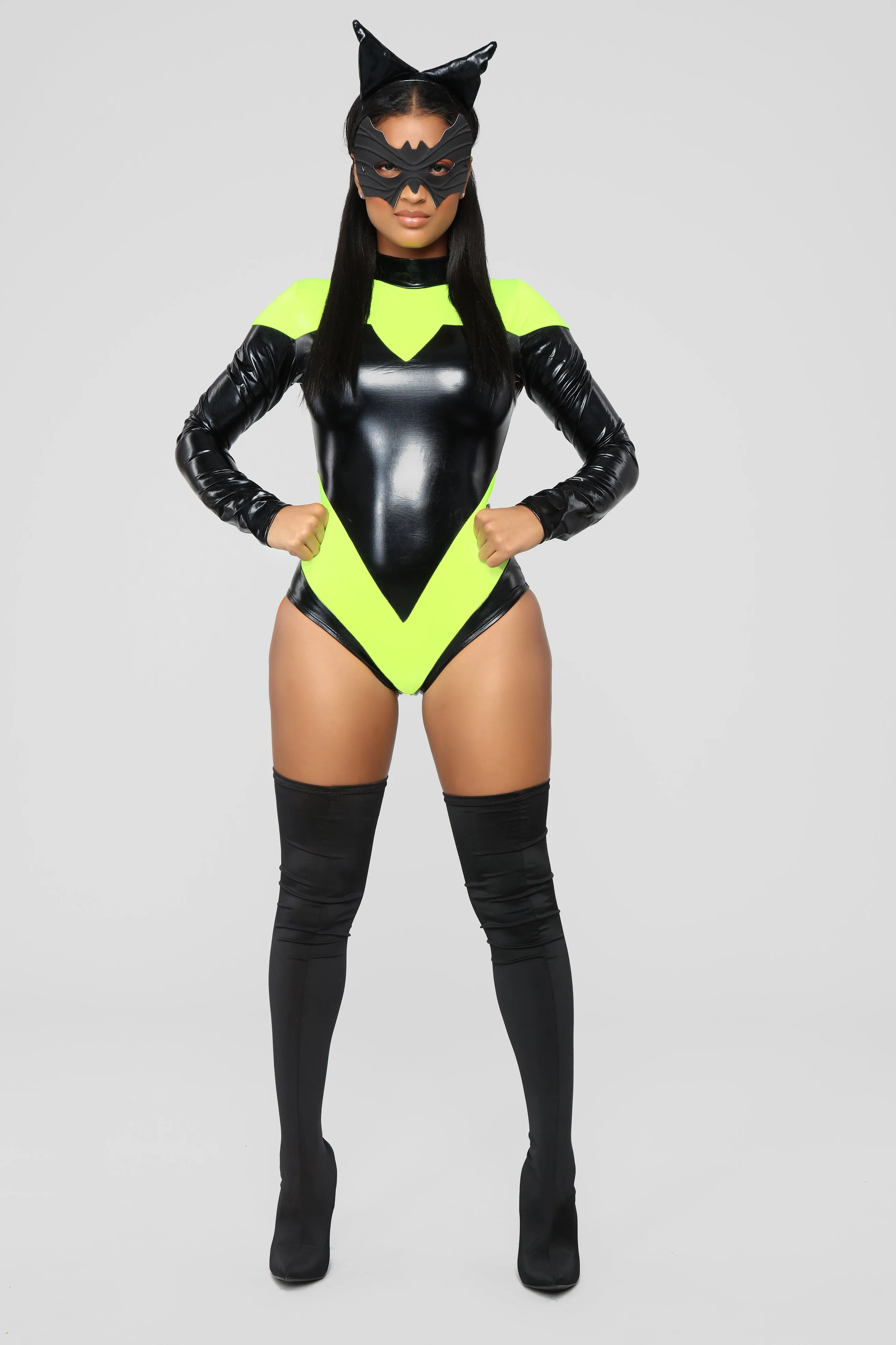 Bat Woman Costume - Black