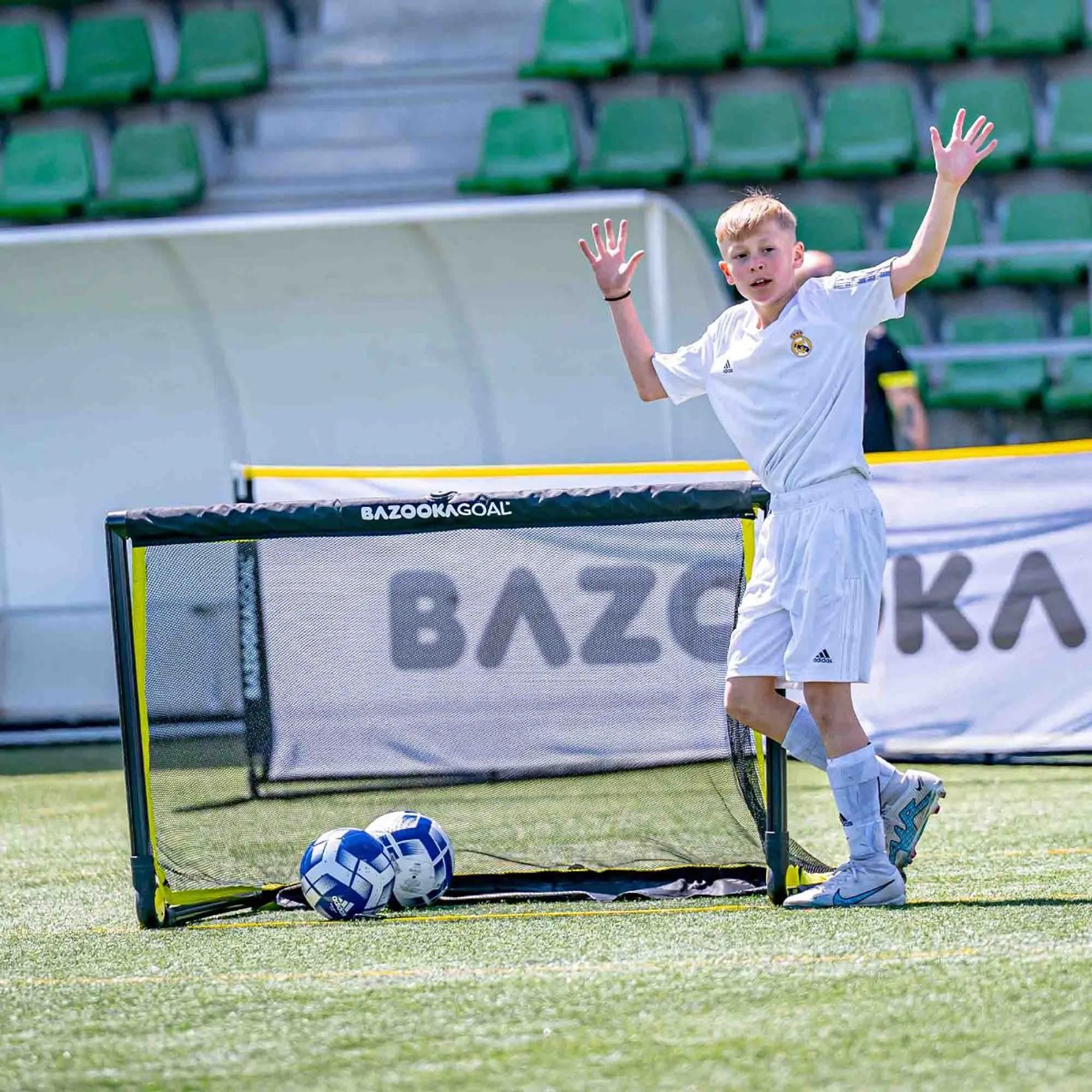 BazookaGoal Football PVC Goals (5' x 3')