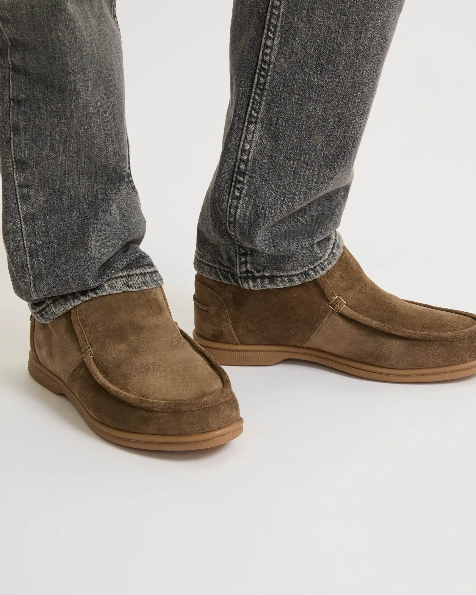 Boots in stiff Merinillo
