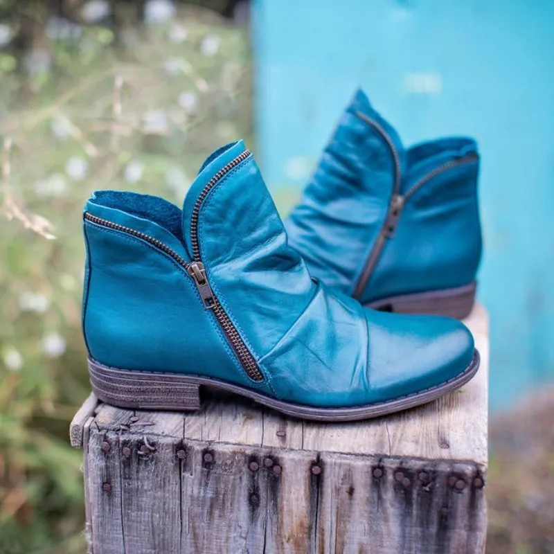 BRIGITTE | CHIC COMFORTABLE VEGAN LEATHER BOOTS