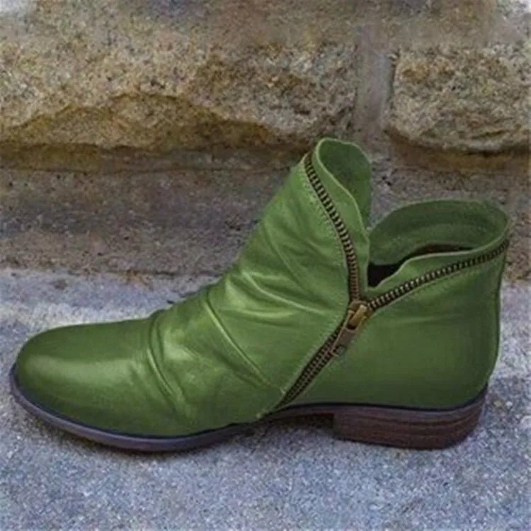 BRIGITTE | CHIC COMFORTABLE VEGAN LEATHER BOOTS