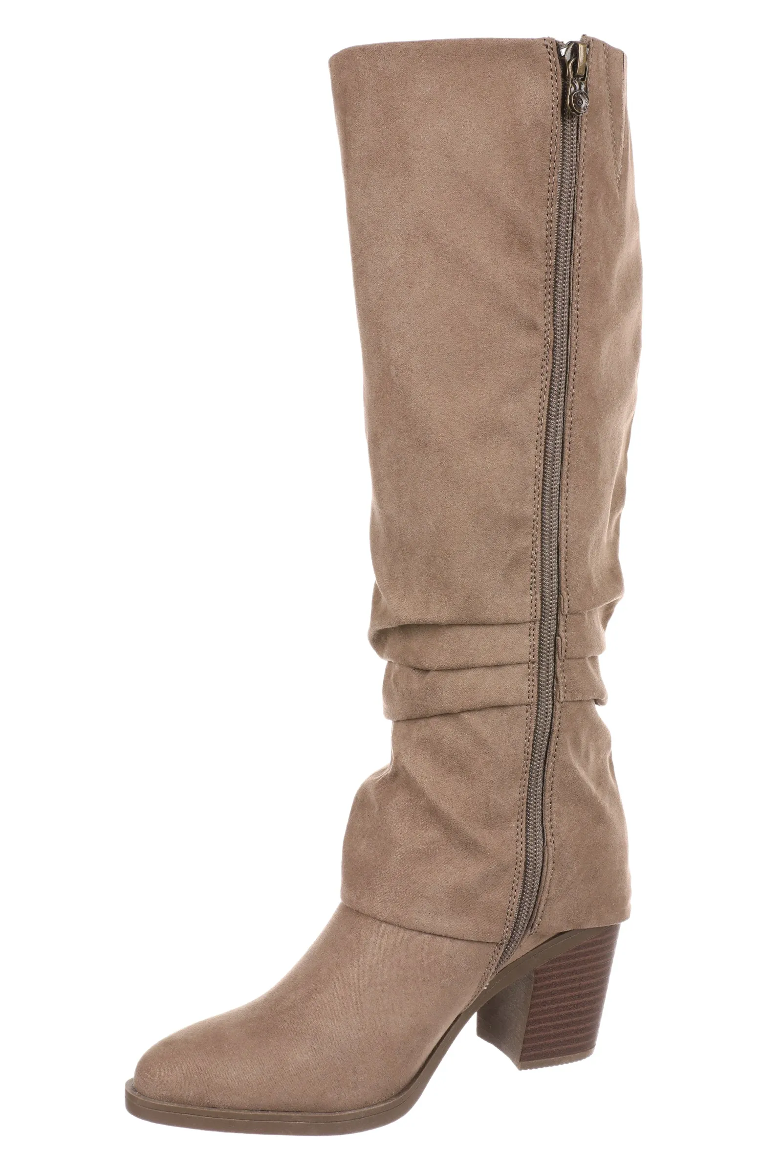 Carefree High Faux Suede Boots