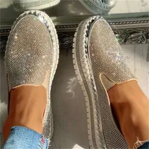 Cilool- Women Rhinestone Shoes