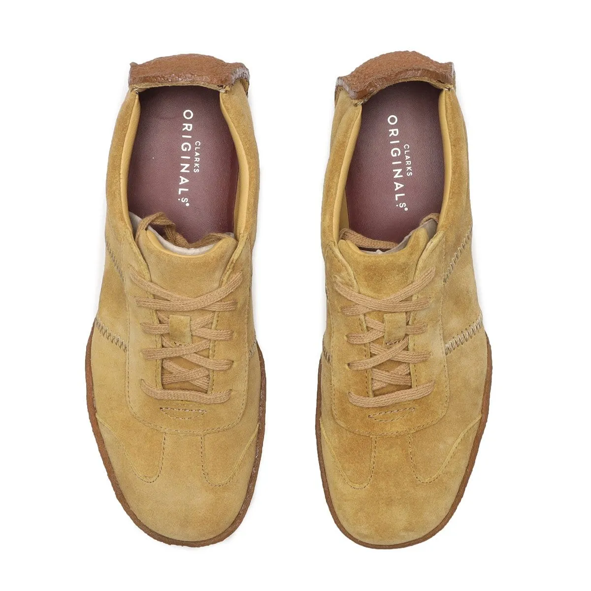 Clarks Originals Milligan Men's Oak Suede Casual Sneakers 26131321