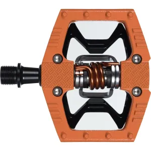 Crank Brothers Doubleshot Pedal Org/Blk/Org Spring
