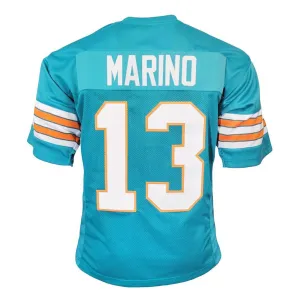Dan Marino Unsigned Miami Teal Football Jersey