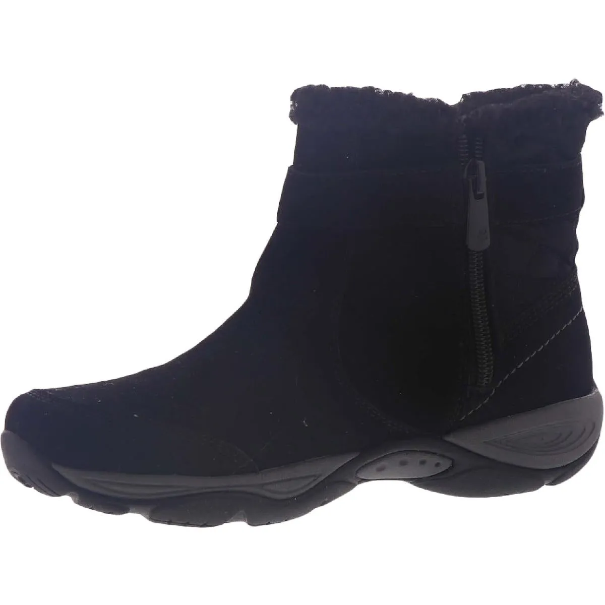 Easy Spirit Womens Elk Suede Cold Weather Shearling Boots