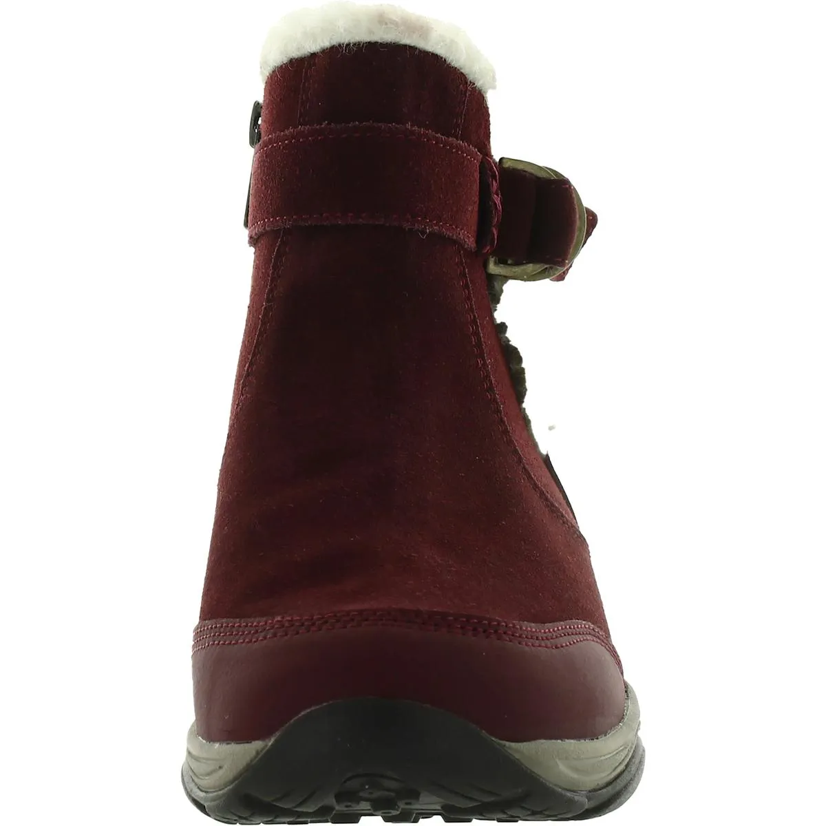 Easy Spirit Womens Elk Suede Cold Weather Shearling Boots