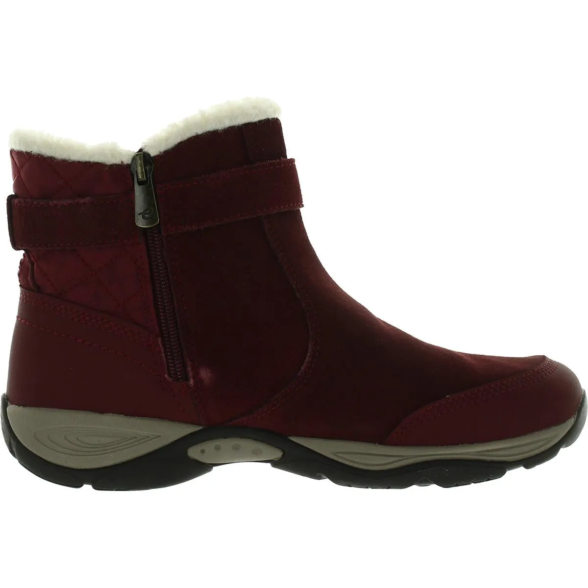 Easy Spirit Womens Elk Suede Cold Weather Shearling Boots