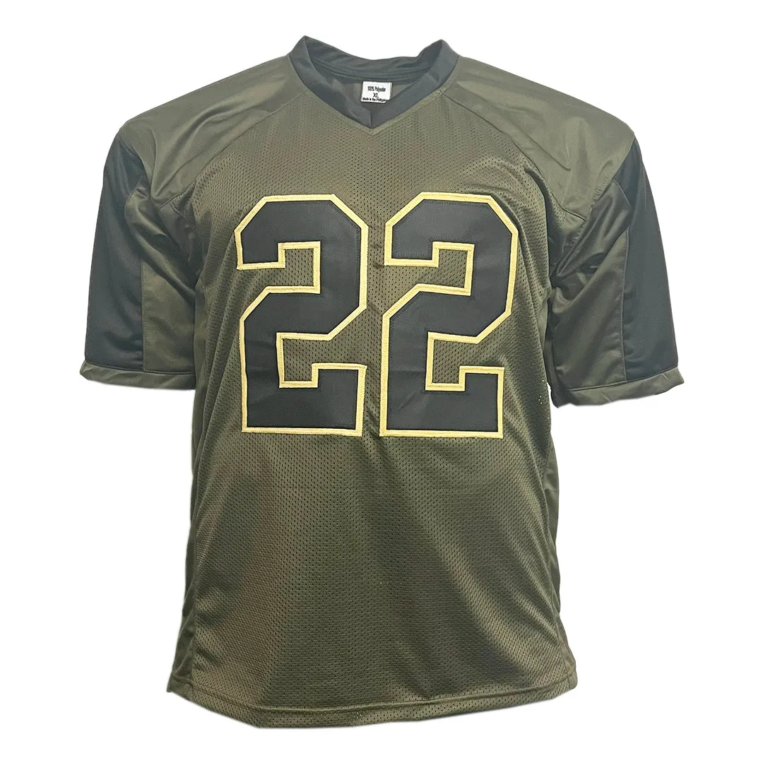Emmitt Smith Unsigned Salute to Service Football Jersey