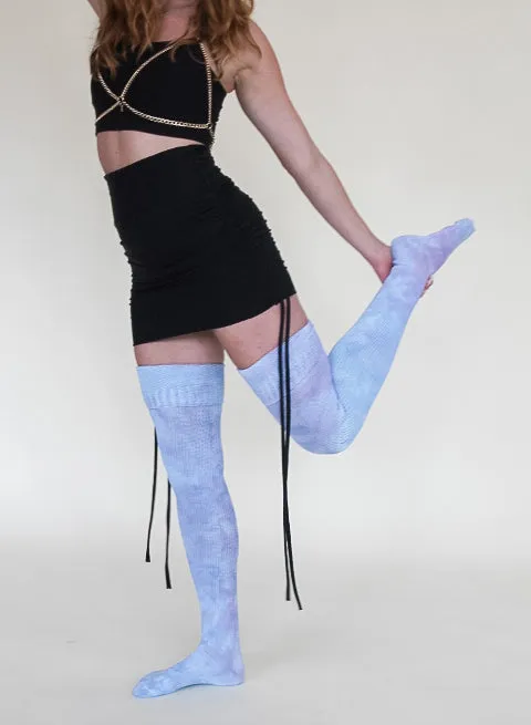 'Fae' Thigh High Socks