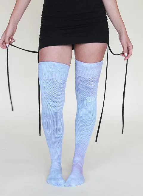 'Fae' Thigh High Socks