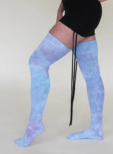 'Fae' Thigh High Socks