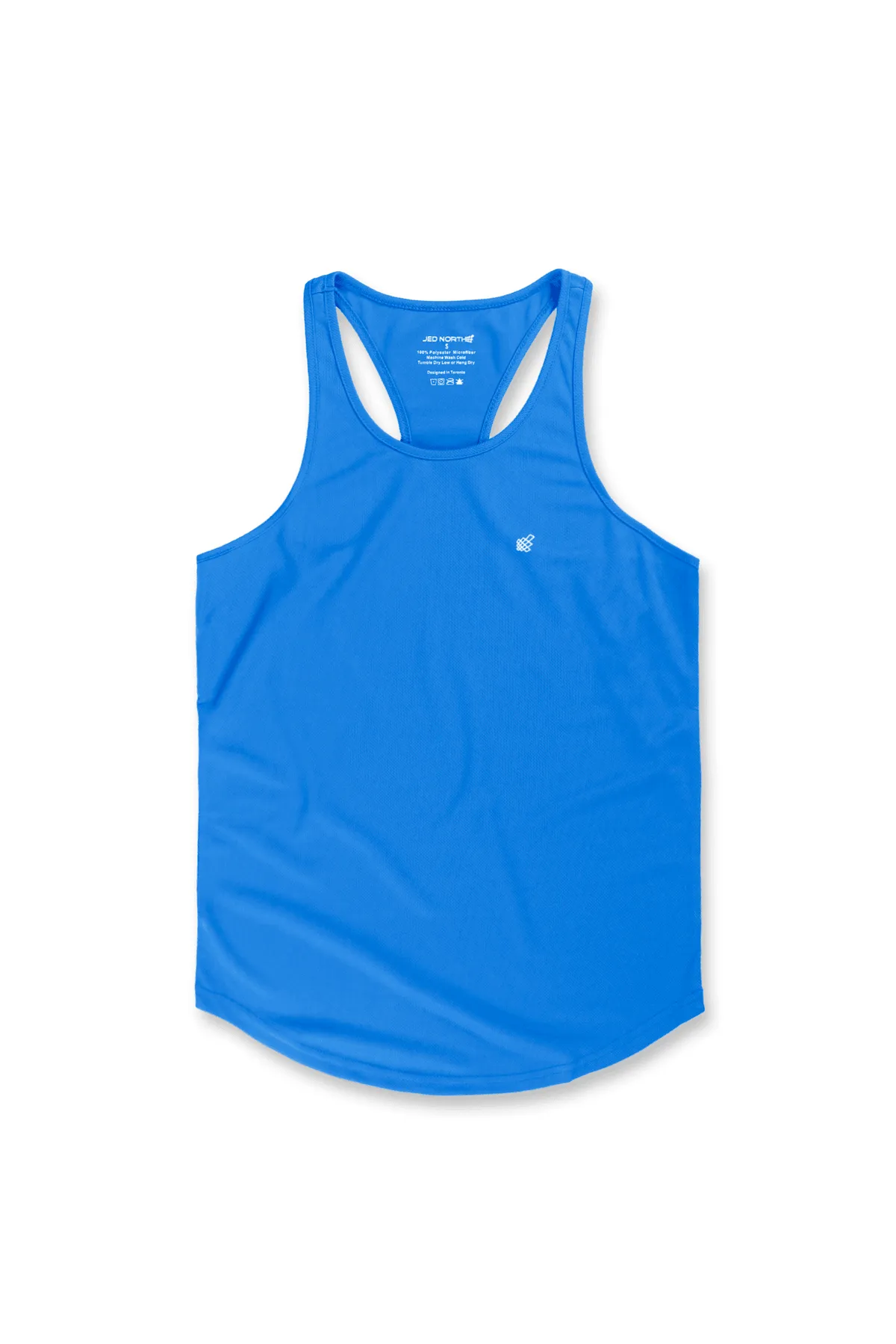 Fast-Dry Bodybuilding Workout Stringer - Blue