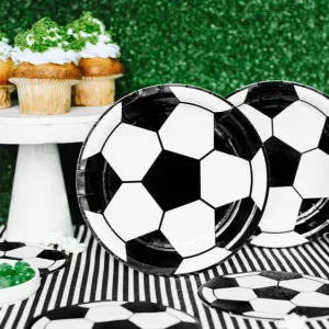 Football Party Plates x 6