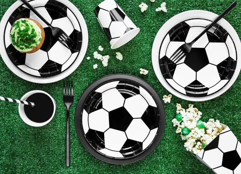 Football Party Plates x 6