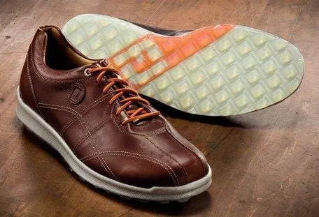 FootJoy Versaluxe Casual Spikeless Golf Shoes Brown 9.5 Medium