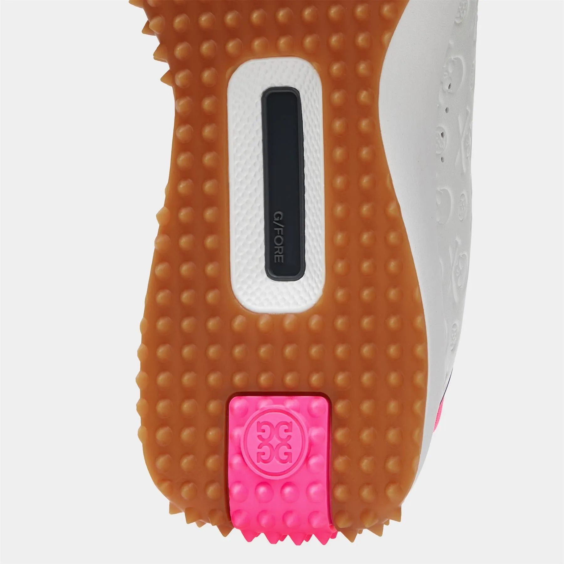 G.112 Leather Debossed Logo Golf Shoes Snow/Twilight - AW24