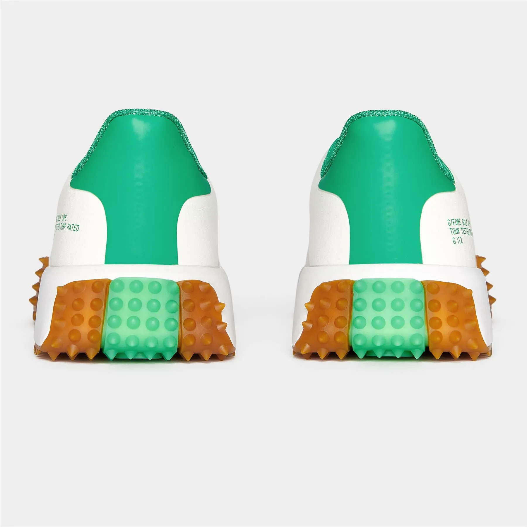 G.112 P.U. Leather Golf Shoe Snow/Toast - SS24