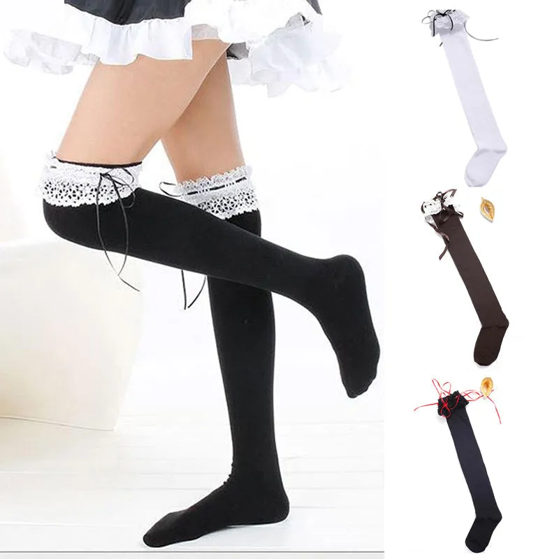 Garter Thigh High Socks