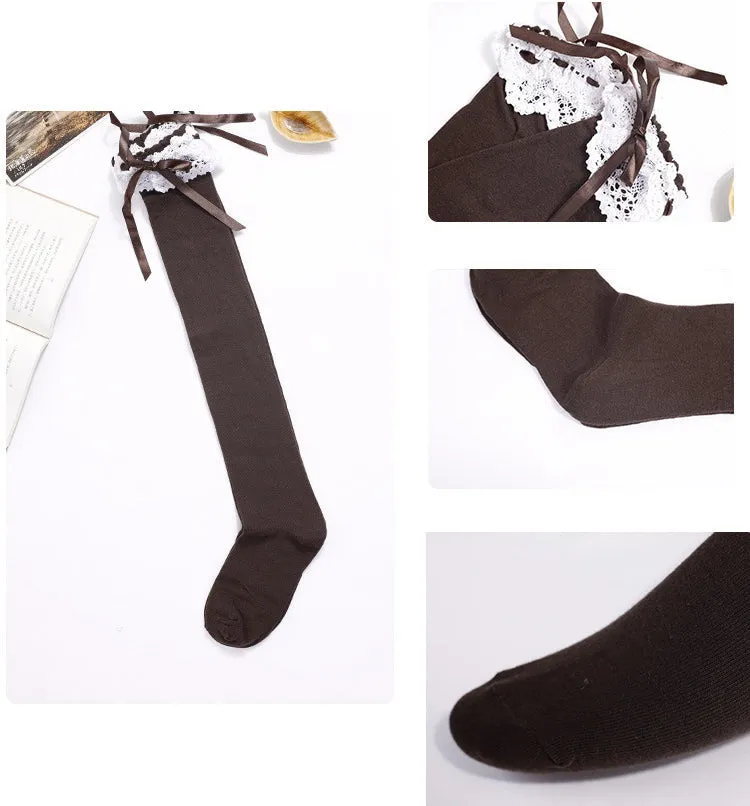 Garter Thigh High Socks