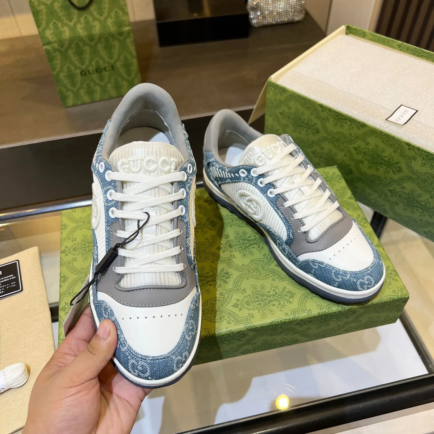 GCI Blue Denim Mac80 Sneakers-180