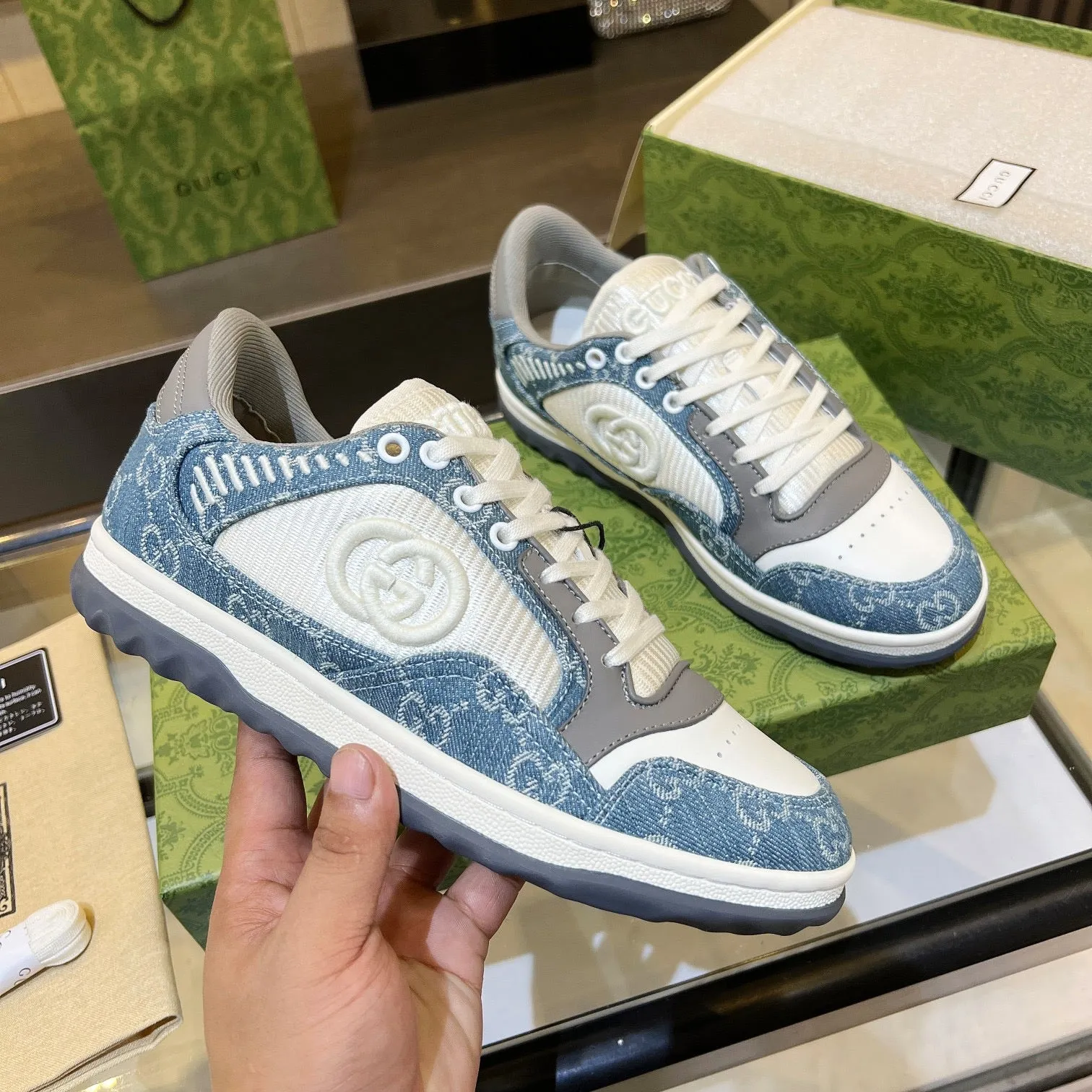 GCI Blue Denim Mac80 Sneakers-180