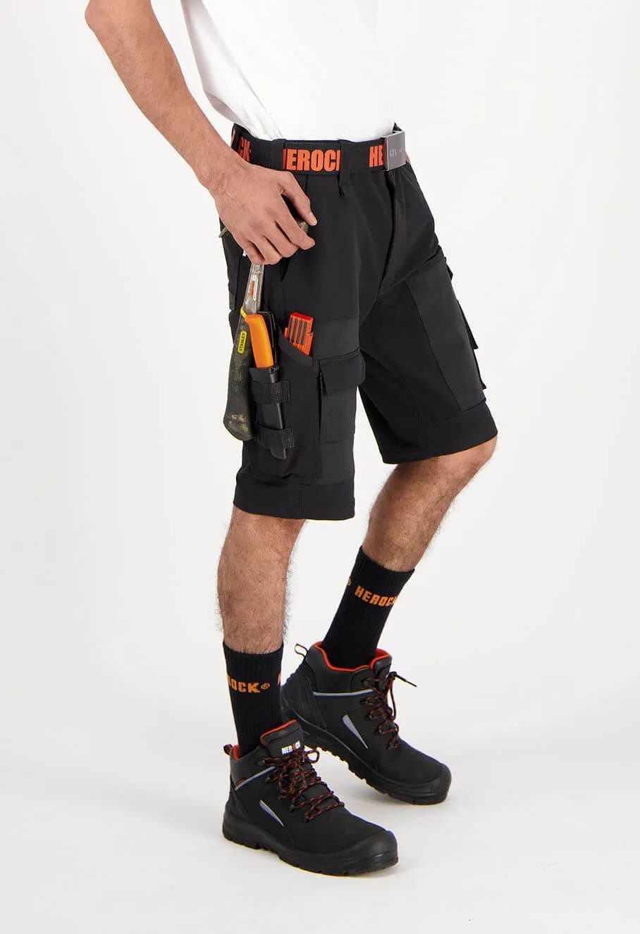 Herock&#x20;Floki&#x20;Work&#x20;Short&#x20;Bermuda&#x20;-&#x20;Black