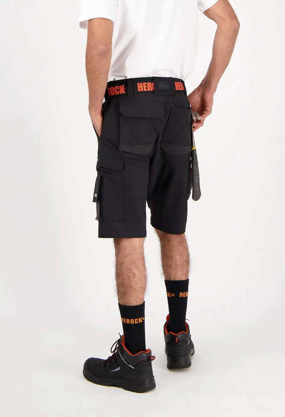 Herock&#x20;Floki&#x20;Work&#x20;Short&#x20;Bermuda&#x20;-&#x20;Black