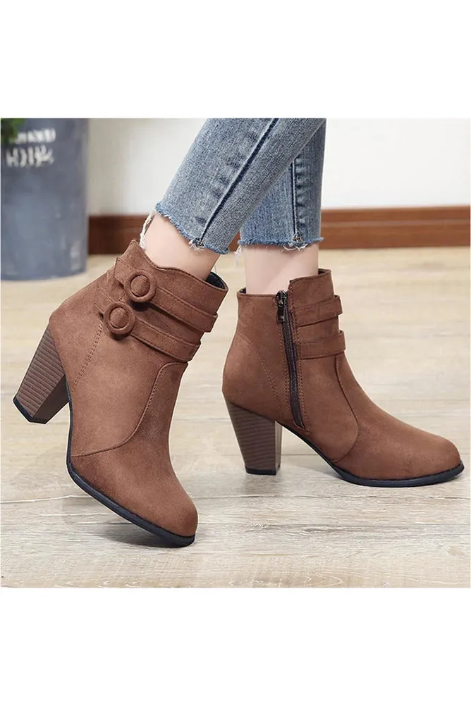 High Heel Ankle Boots