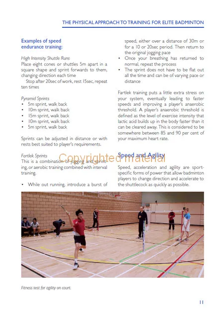 High Performance Badminton