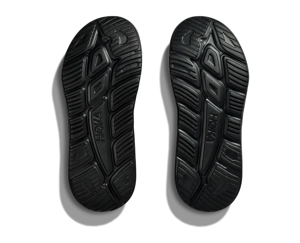 'Hoka' Men's Ora Recovery Slide 3 - Black / Black