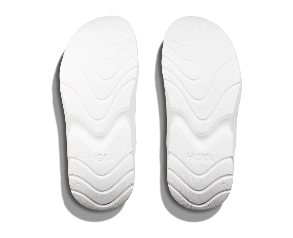 'Hoka' Unisex Ora Recovery Mule - White / White